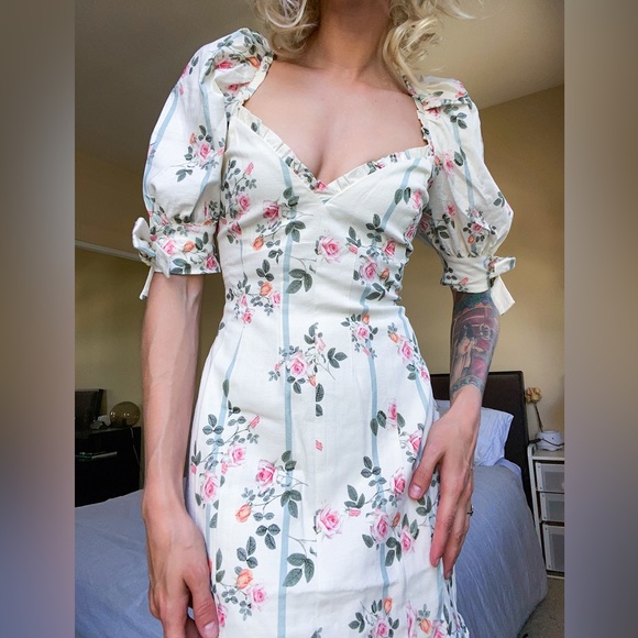 For Love And Lemons Dresses & Skirts - For Love & Lemons Rose Stripe Mini Dress (M)